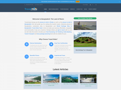 travelmate.com.bd snapshot