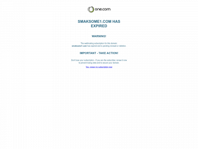 smaksome1.com snapshot