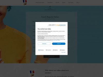 frenchbaguetteonline.com snapshot