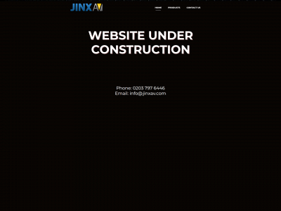 jinxav.com snapshot