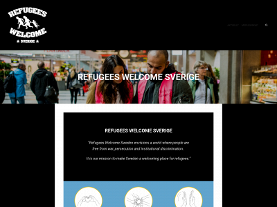 refugeeswelcomesverige.se snapshot