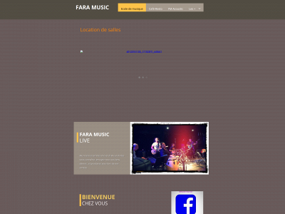 faramusic.fr snapshot