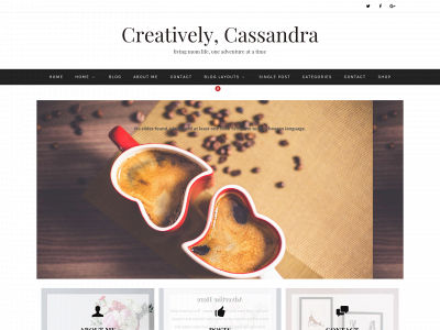 creativelycassandra.com snapshot