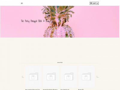 www.perkypineapplebathandbody.com snapshot