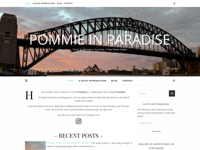 pommieinparadise.com snapshot