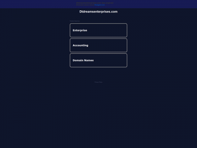 dtdreamsenterprises.com snapshot
