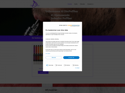 dinpuffbar.dk snapshot