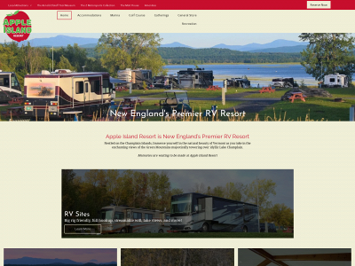 www.appleislandresort.com snapshot