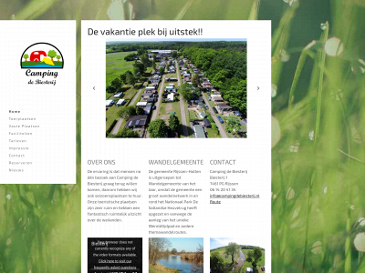 campingdebiesterij.nl snapshot