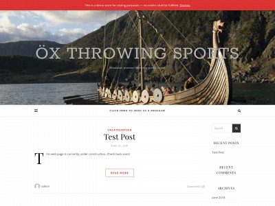 oxthrowingsports.com snapshot