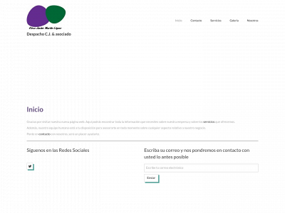 despacho-cj-asociado.org snapshot
