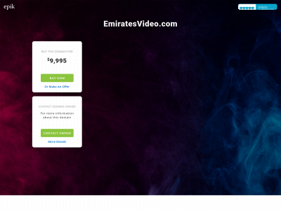 emiratesvideo.com snapshot