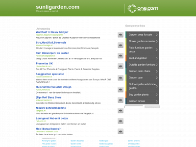 sunligarden.com snapshot