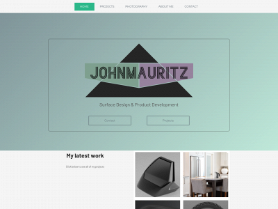 johnmauritz.com snapshot