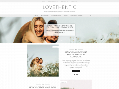 lovethentic.org snapshot