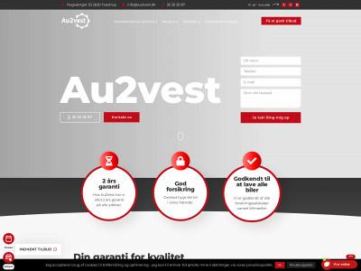 au2vest.dk snapshot