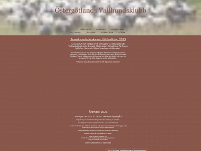 ostergotlandsvallhundsklubb.se snapshot