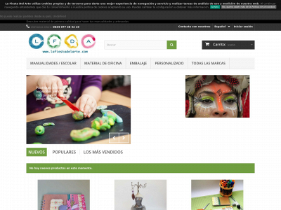 lafiestadelarte.com snapshot