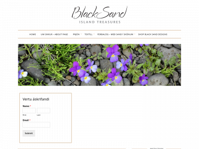 blacksand.is snapshot