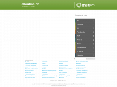 allonline.ch snapshot