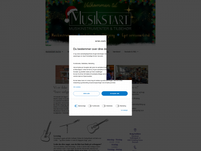 musikstart.dk snapshot