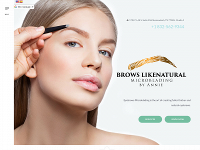 browslikenatural.com snapshot
