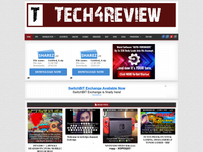 tech4review.com snapshot