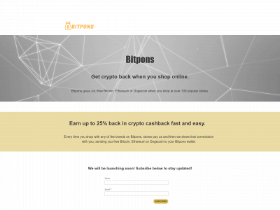 bitpons.com snapshot