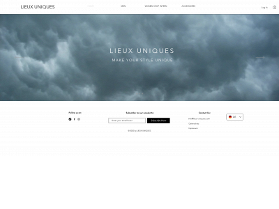 lieux-uniques.com snapshot