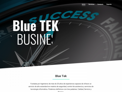 bluetekinc.com snapshot