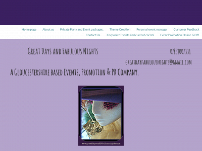 greatdaysandfabulousnights.com snapshot