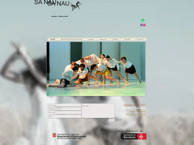 sanaudansa.tk snapshot