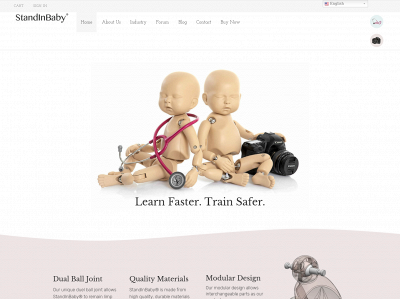 standinbaby.com snapshot