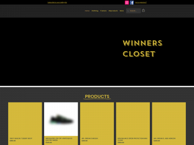 winnerscloset.co.uk snapshot