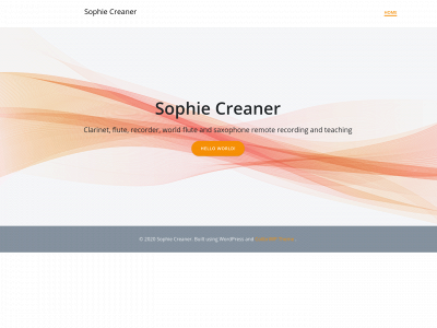sophiecreaner.com snapshot