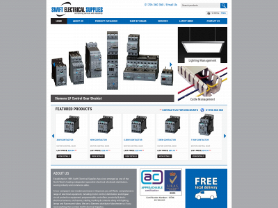 swiftelectricalsupplies.co.uk snapshot