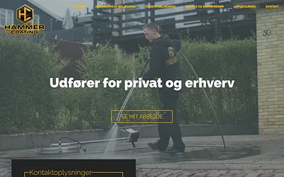hammercoating.dk snapshot
