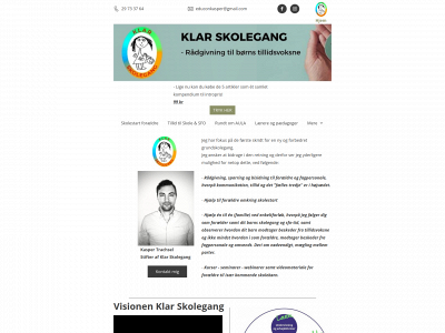 klarskolegang.dk snapshot