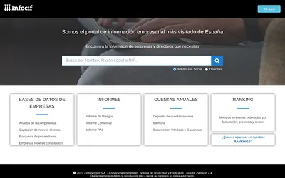 infocif.es snapshot