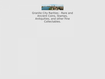 granitecityrarities.com snapshot