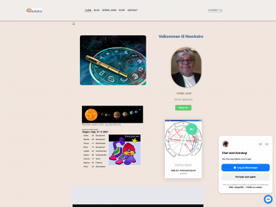 newastro.dk snapshot