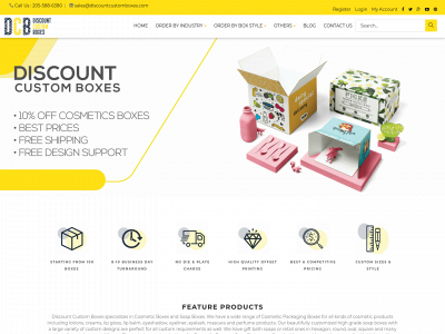 discountcustomboxes.com snapshot