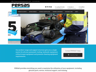 persas.com.au snapshot