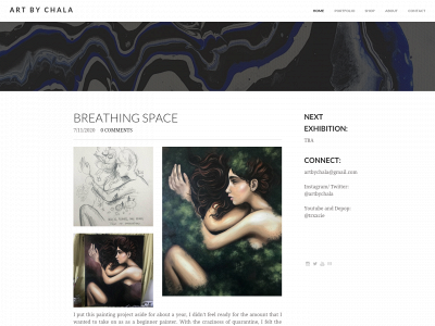 www.artbychala.com snapshot