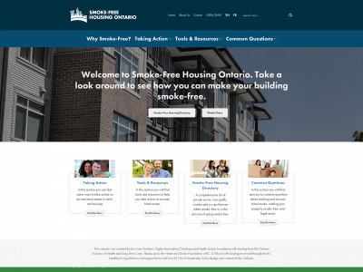 smokefreehousingon.ca snapshot