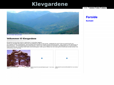 klevgardene.priv.no snapshot