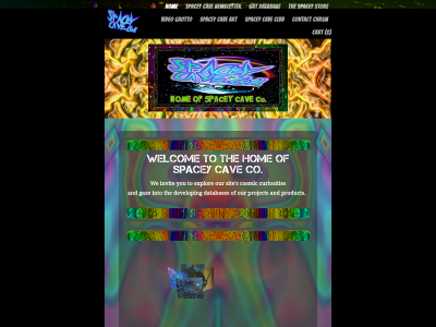 www.spaceycave.com snapshot