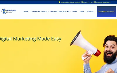 marketingmate.ca snapshot