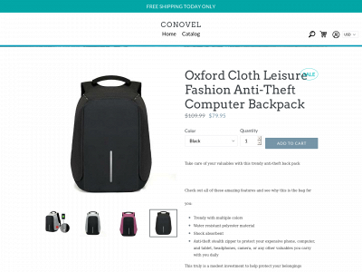 conovel.shop snapshot
