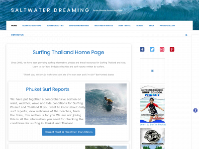 saltwater-dreaming.com snapshot
